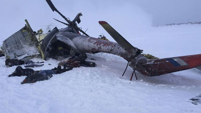 Συντριβή ρωσικού ελικοπτέρου στη Σιβηρία με 19 νεκρούς