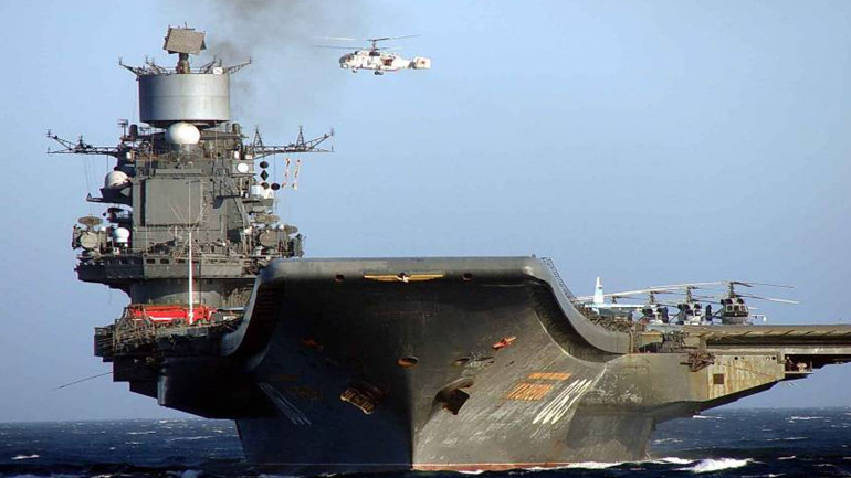 Η ρωσική αρμάδα κατεβαίνει στη Μεσόγειο