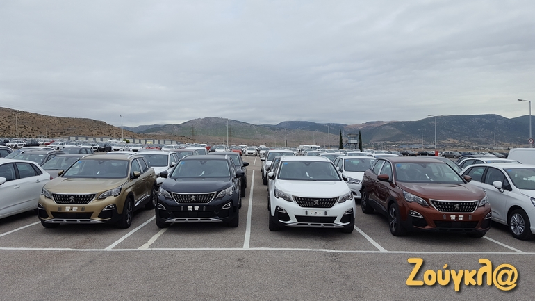 Τα πρώτα Peugeot 3008 που ήρθαν στην Ελλάδα...