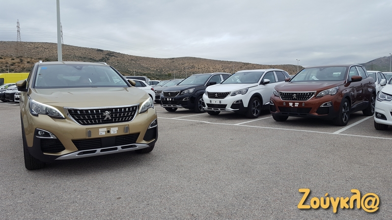 Επιθετική εμπρός μάσκα με φανερές τις προθέσεις της Peugeot...