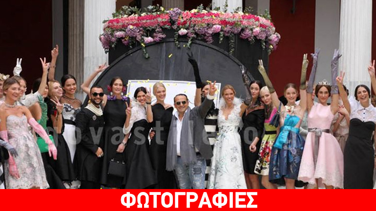 AXDW: Το govastileto.gr στην επίδειξη μόδας του Βασίλη Ζούλια