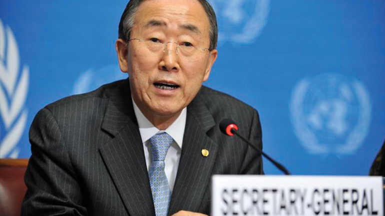 Μήνυμα Μπαν Κι-μουν για την ημέρα του ΟΗΕ