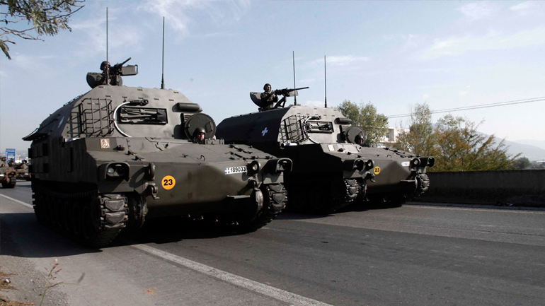 Θεσσαλονίκη: Μποτιλιάρισμα λόγω δοκιμών για τη στρατιωτική παρέλαση της 28ης Οκτωβρίου