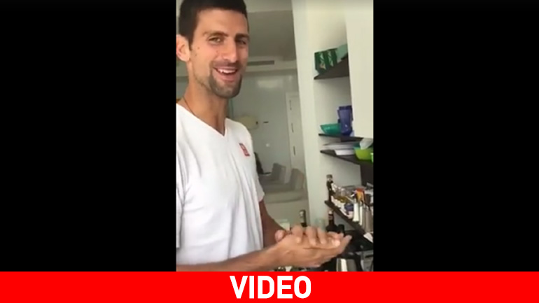 Ο Νόβακ Τζόκοβιτς φτιάχνει πρωινό!