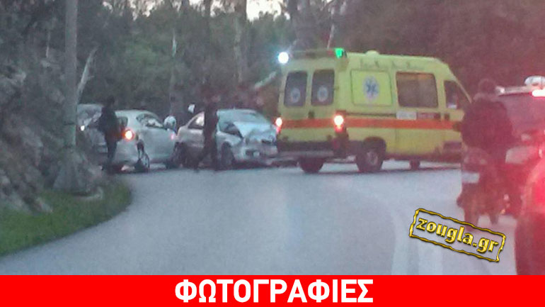 Σφοδρή σύγκρουση οχημάτων στην Καισαριανή