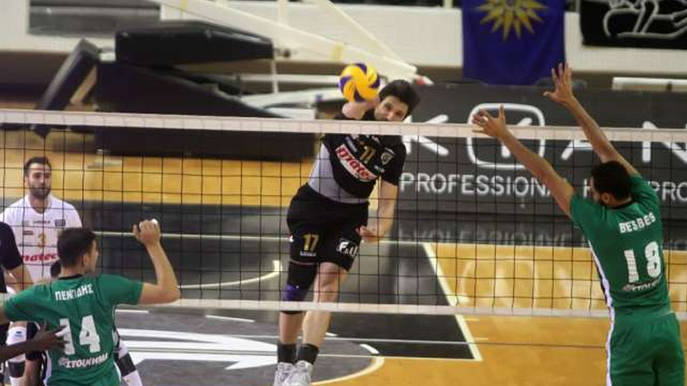 Βόλεϊ: Δεύτερη νίκη για τον ΠΑΟΚ
