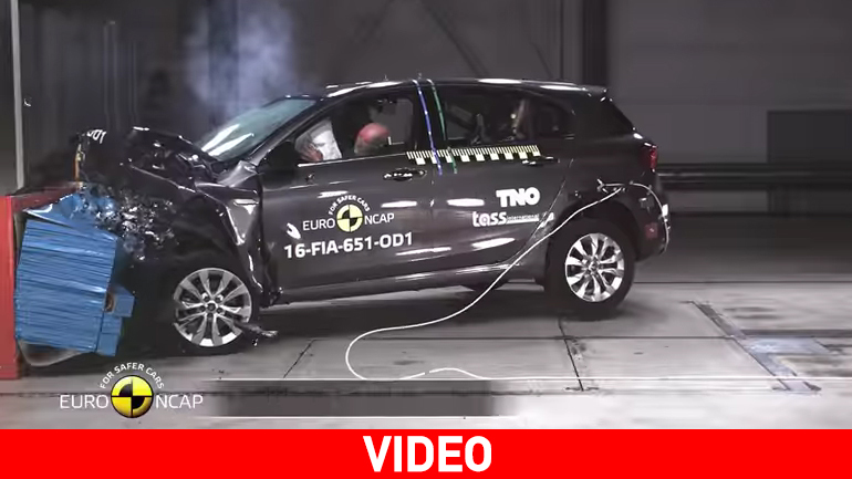 Πόσα αστέρια πήρε το Fiat Tipo στα crash test;