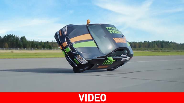 Κινήθηκε στους δύο τροχούς με ταχύτητα 186 χλμ./ώρα