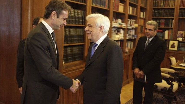 Συνάντηση Παυλόπουλου – Μητσοτάκη