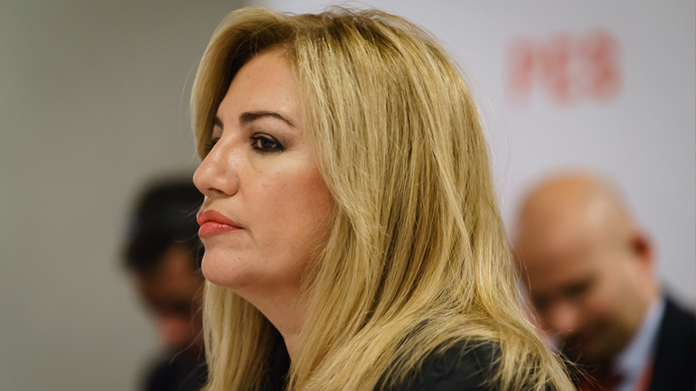 Φώφη Γεννηματά: Έκθετη πολιτικά η κυβέρνηση – Eπιβεβλημένη η απομάκρυνση Παππά