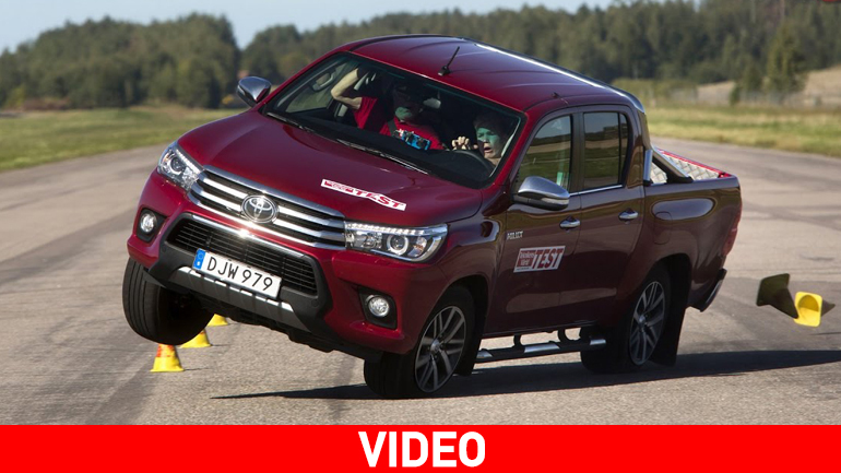 Απέτυχε στο τεστ ταράνδου το Toyota Hilux
