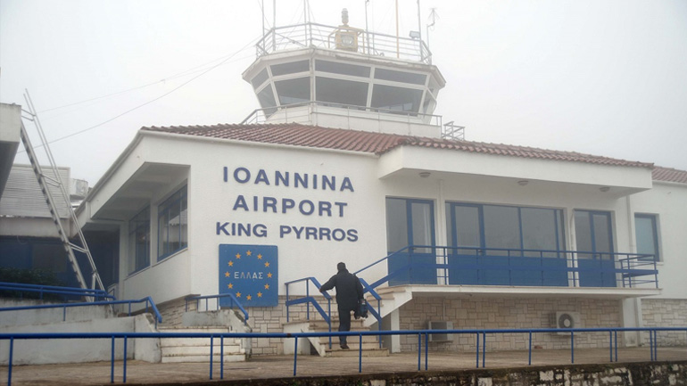 Ιωάννινα: Ματαίωση πτήσεων εξαιτίας ισχυρών ανέμων