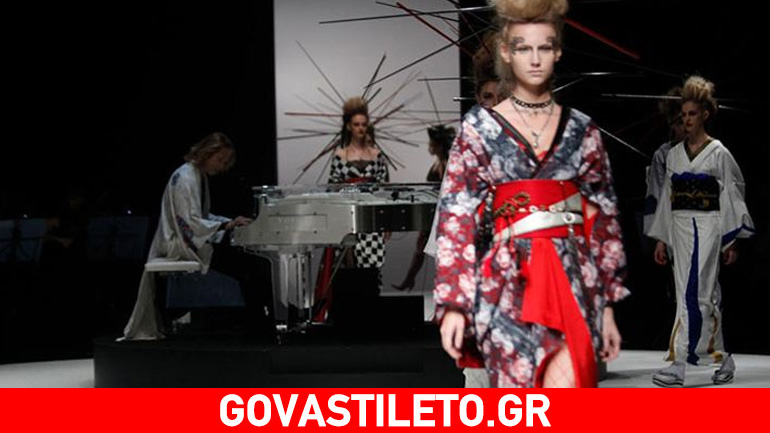Εντυπωσιακά κιμονό στην Εβδομάδα Μόδας του Τόκιο