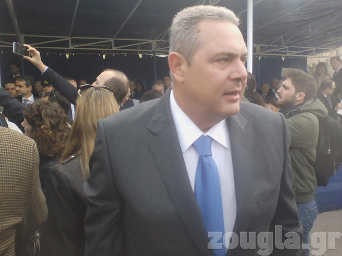 Ο υπουργός Εθνικής Άμυνας Πάνος Καμμένος