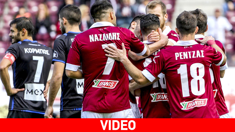 «Τρίποντο» η Λάρισα, 2-0 τον Πανιώνιο «Τρίποντο» η Λάρισα, 2-0 τον Πανιώνιο