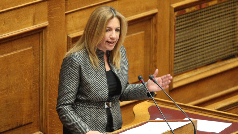 Φ. Γεννηματά: Αναγκαία η εθνική ενότητα για την αλλαγή των όρων της συμφωνίας