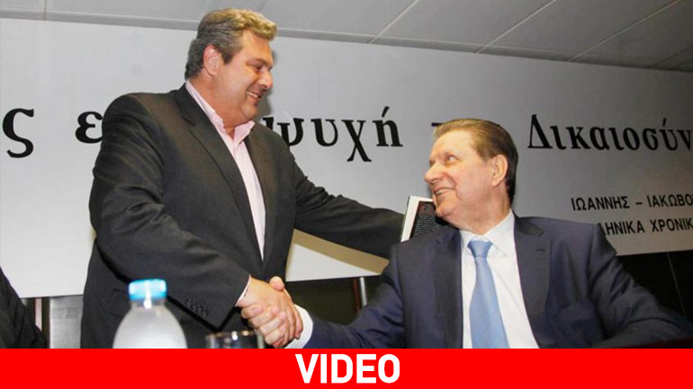 Στήριξη στον Βύρωνα Πολύδωρα από τον Πάνο Καμμένο