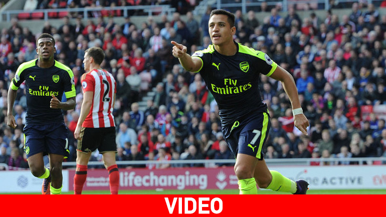 Στην κορυφή η Άρσεναλ, 4-1 τη Σάντερλαντ