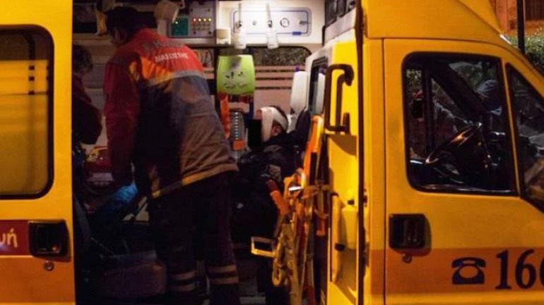 Άνδρας έπεσε σε φωταγωγό πολυκατοικίας στη Λάρισα