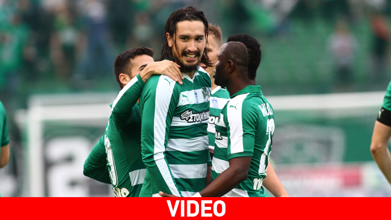 Νίκη για τον Παναθηναϊκό, 2-0 τον Ηρακλή