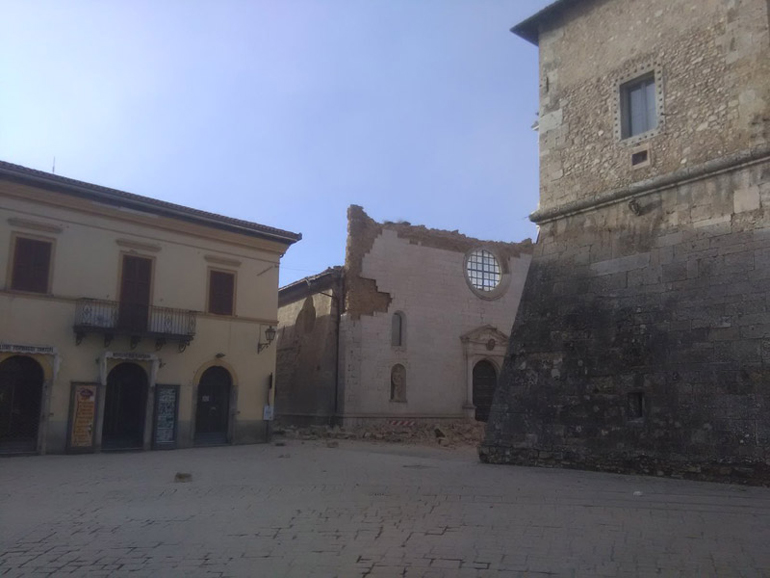 O oικισμός Νόρτσια είναι διάσημος για την εκκλησία του Αγίου Βενέδικτου και τα... αλλαντικά