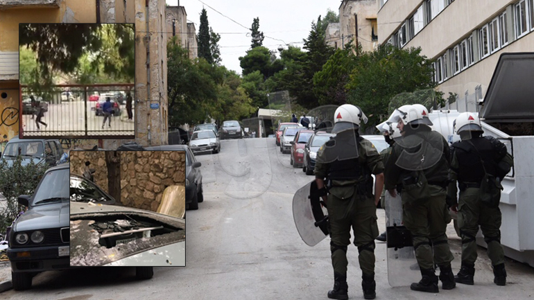 Κυνηγητό και πετροπόλεμος στην Λ. Αλεξάνδρας