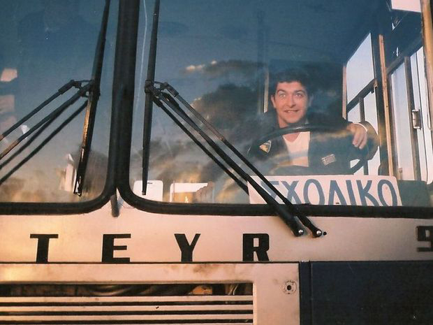 Ο Πάνος Σειτανίδης σε... λεωφορείο!
