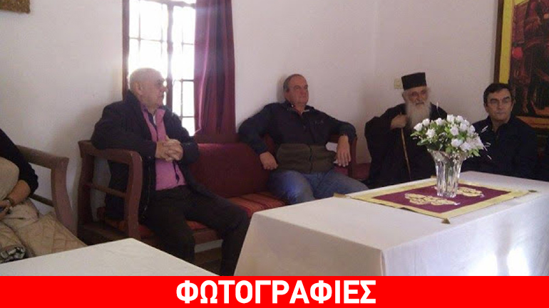 Ιωάννινα: Επίσκεψη του Κώστα Καραμανλή στη Μονή Στομίου