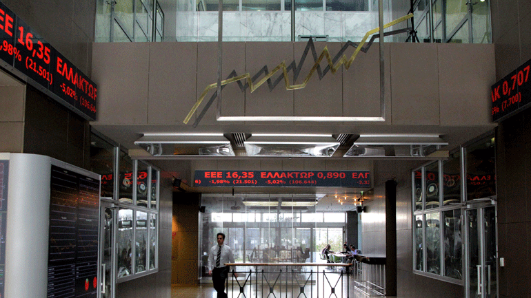Πτωτικά κινείται το Χρηματιστήριο Αθηνών