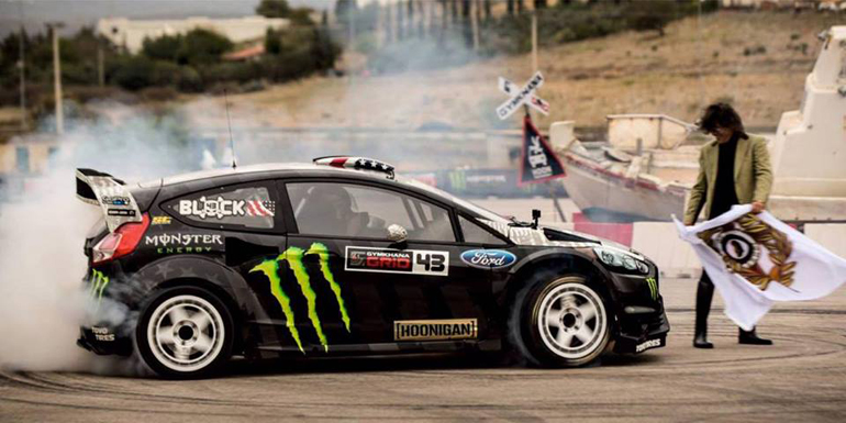 Δίδυμο Ken Block με... Ηλία Ψινάκη!!!