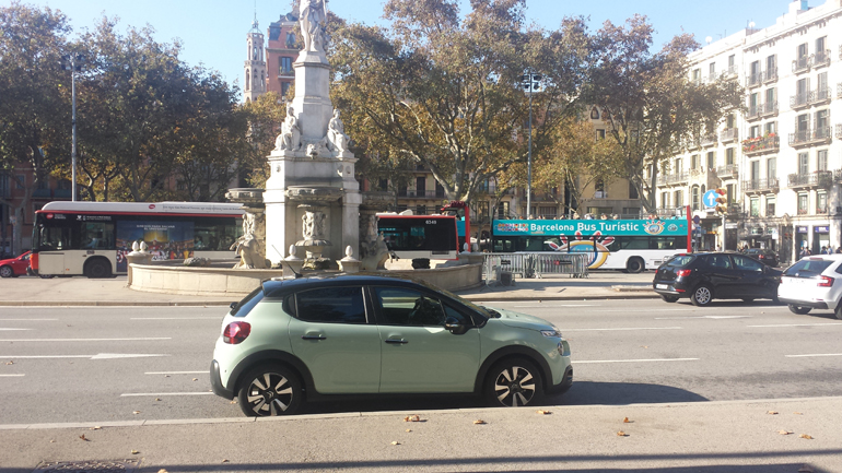 Με το Citroen C3 στην Βαρκελώνη...