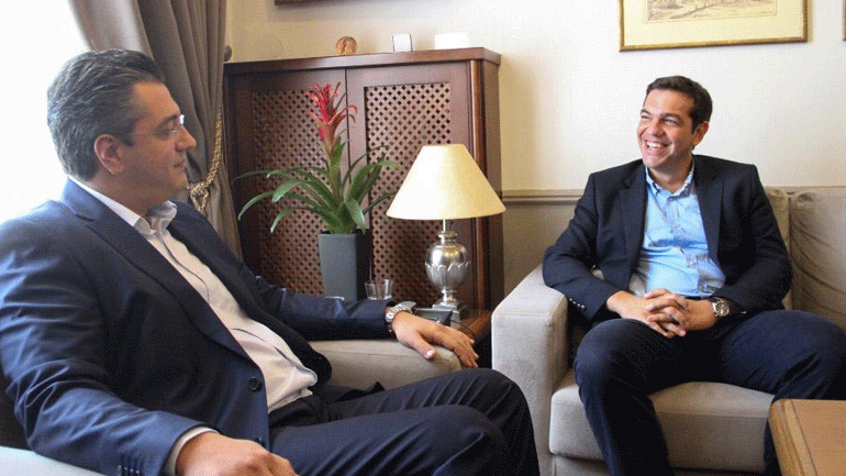 Συνάντηση Τσίπρα – Τζιτζικώστα το απόγευμα στο Μαξίμου