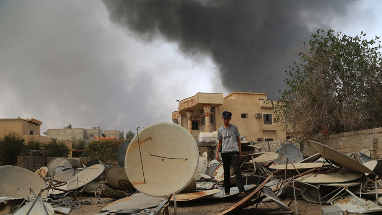 Ιρακινές δυνάμεις κατέλαβαν τον τηλεοπτικό σταθμό της Μοσούλης