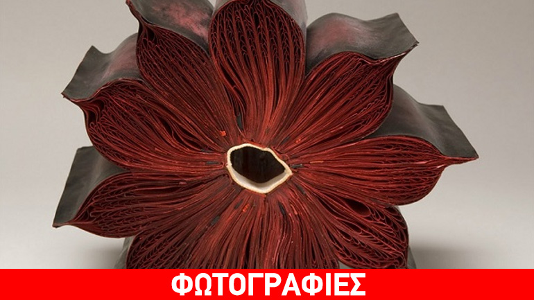 Μοναδικά γλυπτά από βιβλία!