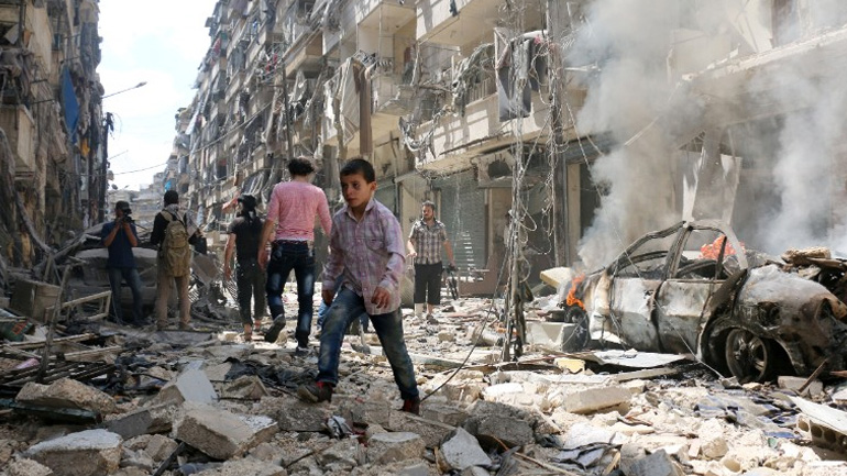 «Ανθρωπιστική παύση» στο Χαλέπι την Παρασκευή