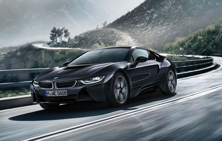 O χρωματισμός του ποδηλάτου βασίζεται σε μία ειδική έκδοση του BMW i8