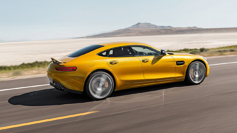 Πανίσχυρο τετράθυρο coupe από τη Mercedes Πανίσχυρο τετράθυρο coupe από τη Mercedes