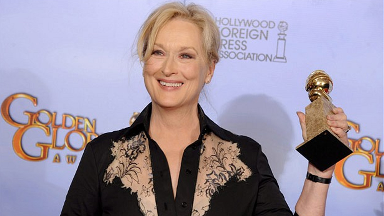 Η Μέριλ Στριπ θα τιμηθεί με Χρυσή Σφαίρα για την προσφορά της στην τέχνη