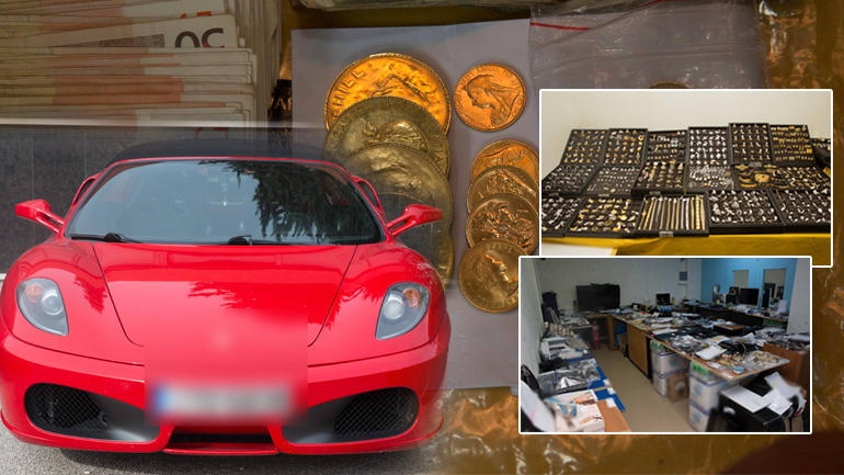 “Χρυσή” συμμορία με λεία εκατομμυρίων