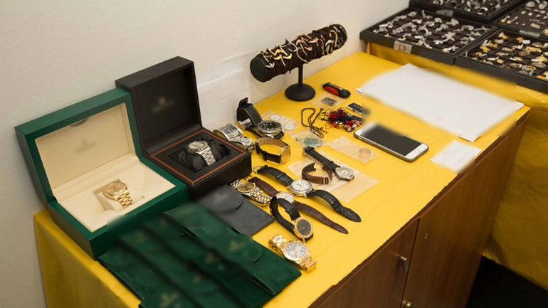 Rolex και Patek Philippe πρώτα στην προτίμηση των δραστών και των κλεπταποδόχων