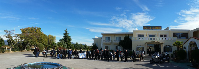 Φωτογραφία από την εφετινή εκδρομή του BMW Riders Club στη Δράμα...