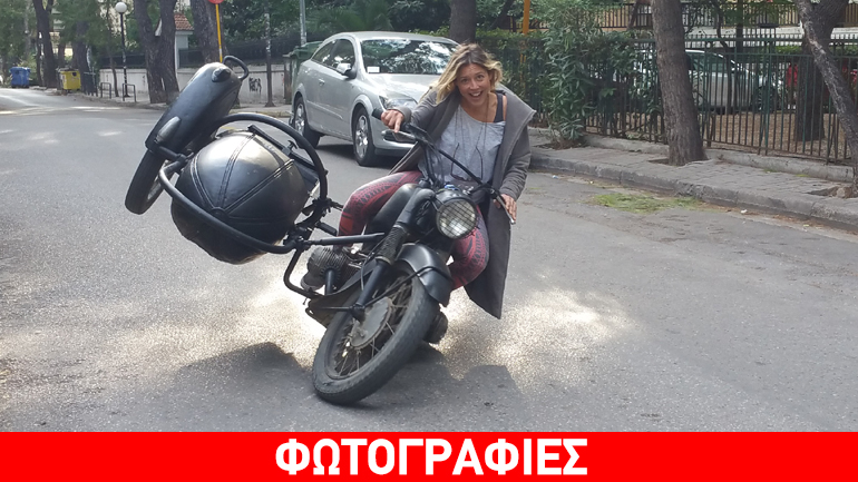 Σχέση… πάθους γυναίκας με μία BMW του ’51 με καλάθι! Σχέση… πάθους γυναίκας με μία BMW του ’51 με καλάθι!