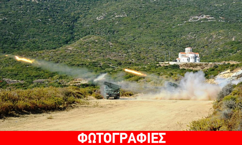 Εκπαιδευτικές βολές του Πυροβολικού στο Δ΄ Σώμα Στρατού