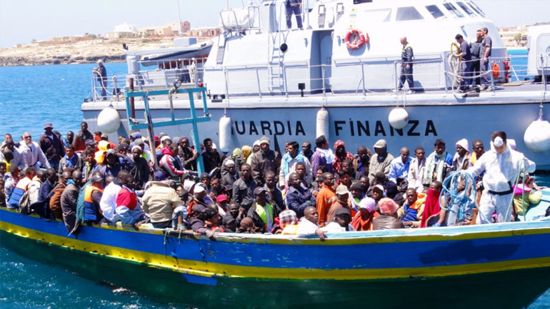 Διάσωση 766 μεταναστών – προσφύγων νότια της Σικελίας