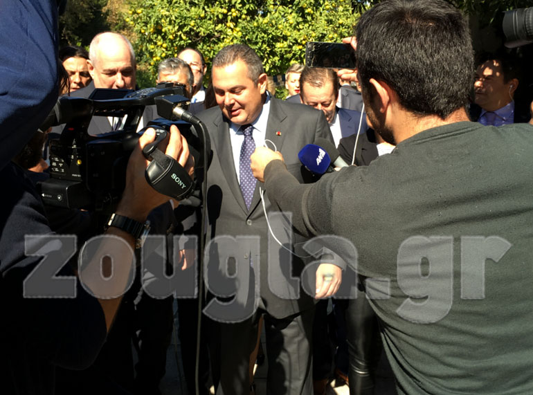 Ο πρόεδρος των ΑΝΕΛ άρτι αφιχθείς από την Τζακάρντα