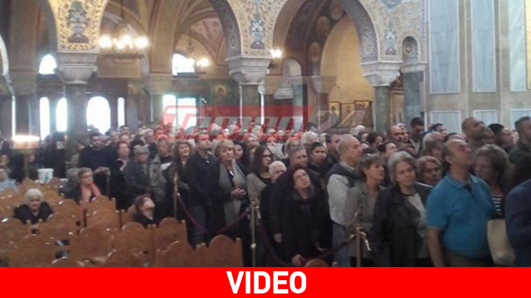 Γονατιστοί φτάνουν μέχρι το Ιερό Προσκύνημα