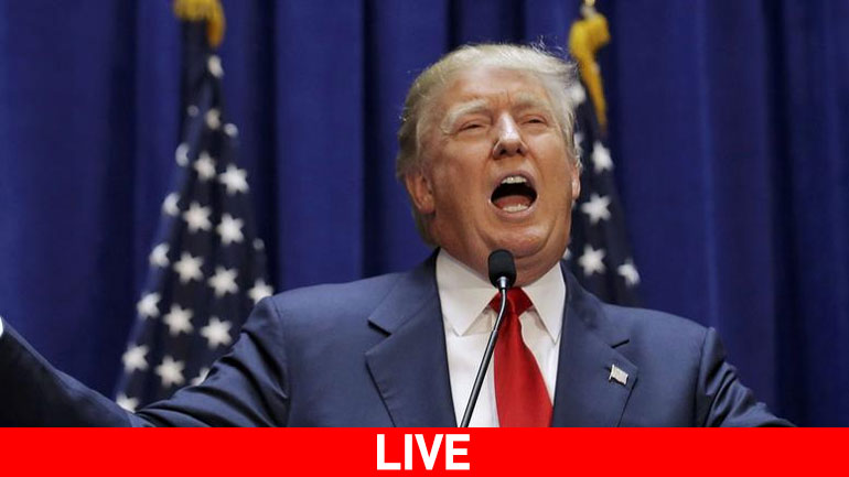 Δείτε live την προεκλογική συγκέντρωση του Ντόναλντ Τράμπ στη Βόρεια Καρολίνα