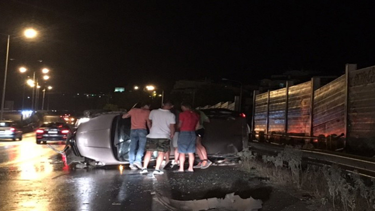 Τροχαίο στην Εγνατία Οδό αποκάλυψε τη μη νόμιμη μεταφορά έξι αλλοδαπών