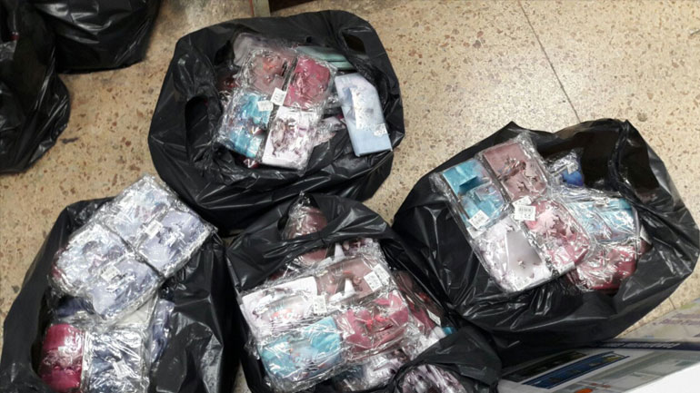 Εντοπίσθηκε κατάστημα με απομιμητικά προϊόντα στο κέντρο της Αθήνας