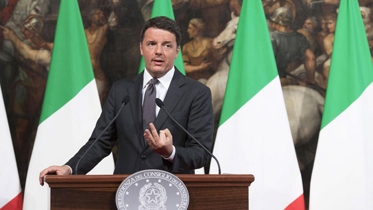 Μ. Ρέντσι: Οι δαπάνες για την ανοικοδόμηση πρέπει να μείνουν εκτός Συμφώνου Σταθερότητας